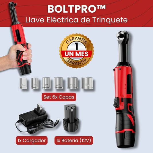 BoltPro™ - Llave Eléctrica de Trinquete