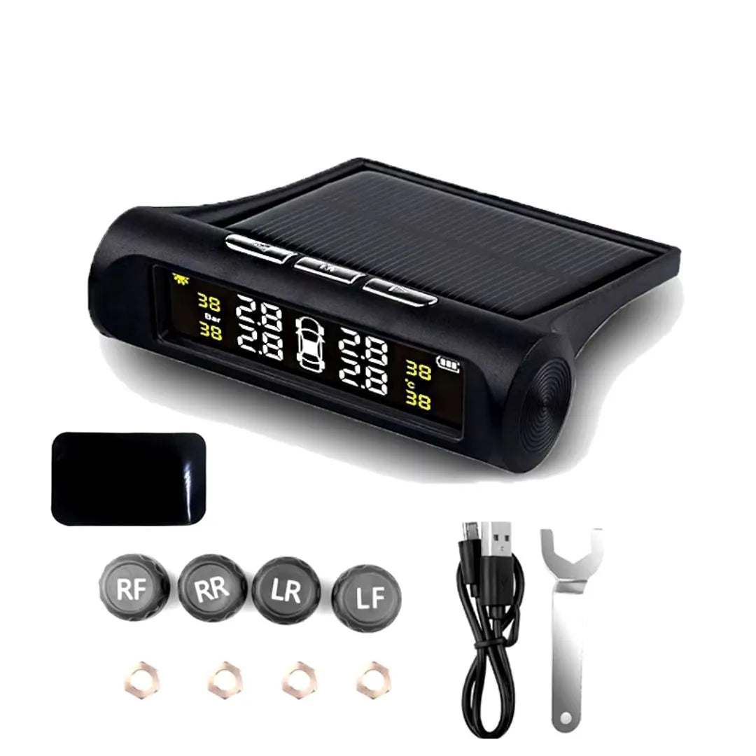 Kit SafeWheels™ - Medidor Digital de Presión y Temperatura para las Llantas